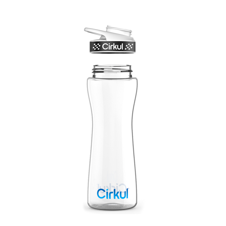 22oz. Plastic Bottle & Comfort Grip Lid B0