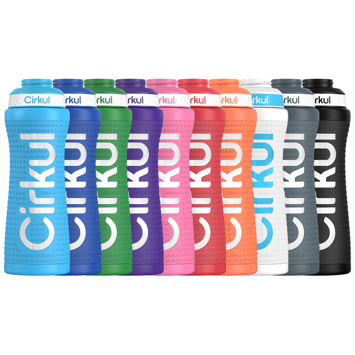 22oz. Grip Stainless Steel Bottle & Sport Lid W7